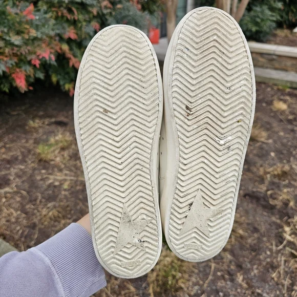 Golden Goose Stardan‎ Sneakers White Leather EU 39 US 9 GGDB Athletic Luxury ~ - Picture 8 of 10